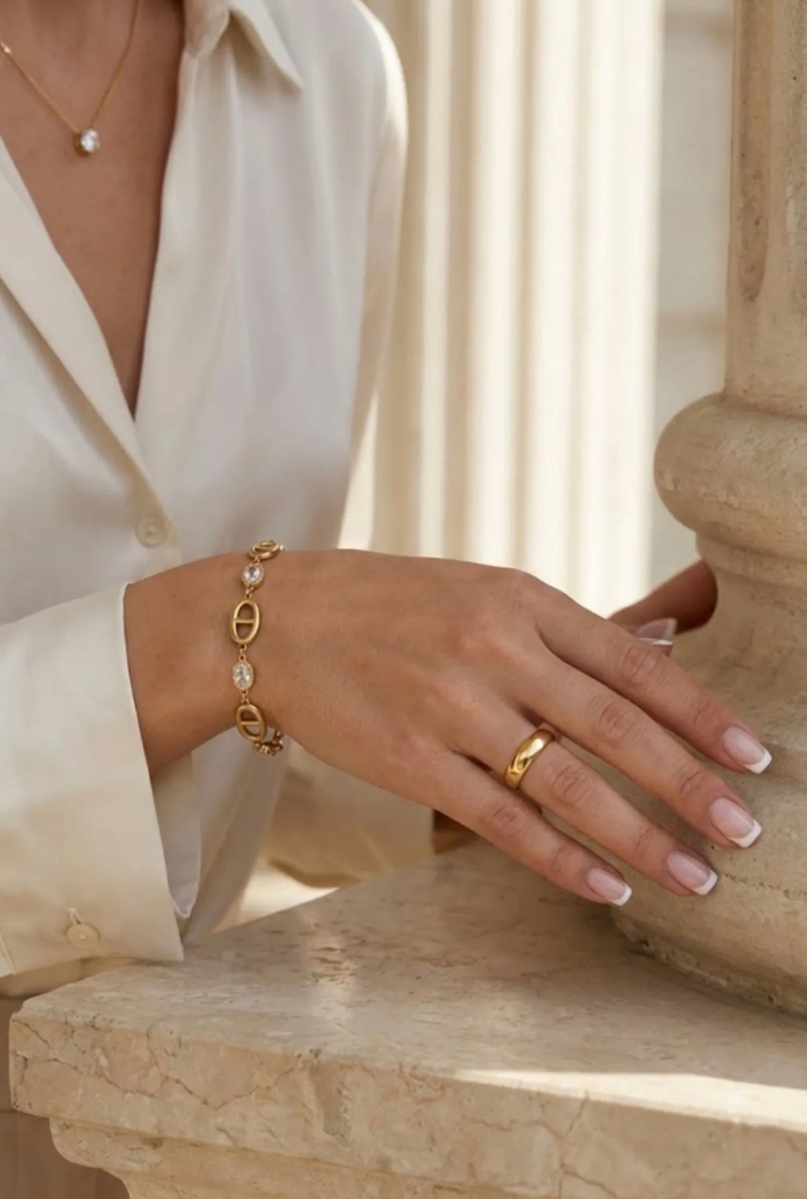 Bijoux en Maille marine