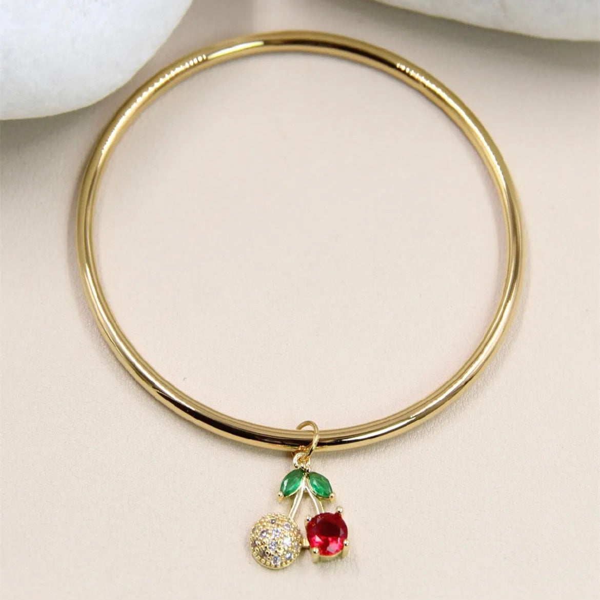 Bracelet Jonc Cherry love