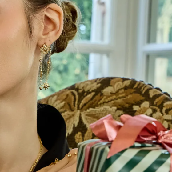 Boucles d’oreilles étoile